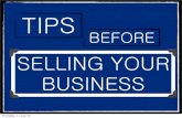 Tips Before Selling Your Business