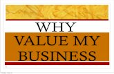 Why Value My Business?