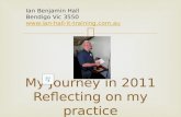 My Journey Ian Hall in Reflect and Connect 2011