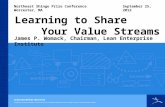 Jim Womack Learning To Share Your Value Streams