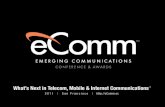 Richard Nespola - Presentation at Emerging Communications Conference & Awards (eComm 2011)