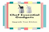 Chef Essential Gadgets - Upgrade Your Kitchen