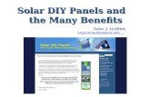 Solar diy panels and the many benefits