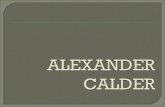 Alexander calder
