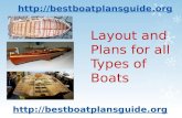 Layout and Plans for all Types of Boats