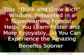 Think and Grow Rich Multi-media Super-learning Benefits