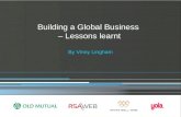 Building a global business - by Vinny Lingham