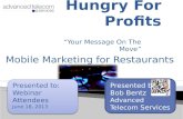Hungry for profits