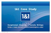 Exceptional Cleaning - 1and1 MyWebsite Case Study