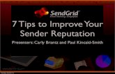 7 Tips to Improve Your Sender Reputation