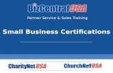 Partner Training: Small Business Certifications