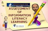 Information Literacy Assessment  2003 version