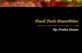 Fossil fuels power point