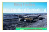 Mining Practices With Objective Of Sustainability