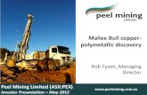 Peel Mining- Resources & Energy Symposium 2012