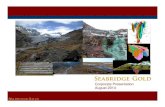 Seabridge - Corporate Presentation August 2014