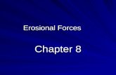 Chapter 8- erosional forces