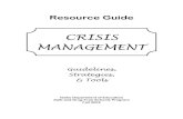 Resource Guide CRISIS MANAGEMENT Guidelines,