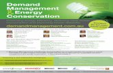 Demand Management & Energy Conservation 2011