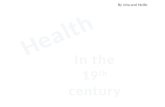 Language Change - 19th century - Health