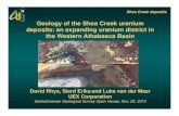 Geology of the Shea Creek uranium deposits: an expanding uranium district in the western Athabasca Basin