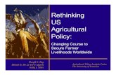 Rethinking US Agricultural Policy: Changing Course to Secure Farmer Livelihoods Worldwide