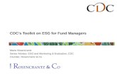 CDC's New Toolkit on ESG for Fund Managers