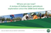 Sue Slater - RLMS - Where are we now? A review of Galilee Basin petroleum exploration since the 2008 Land Release