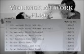 Violence at Workplace