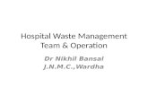 Hospital waste management