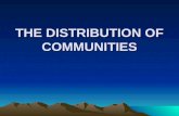 Biogeo lec 5   the distribution of communities