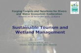Beltram G. Park Škocjanske jame, Sustainable Tourism and Wetland Management