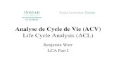 Analyse De Cycle De Vie   Life Cycle Analysis