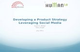 Social media and product dev process
