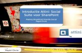 Introduction to Attini Social Suite for SharePoint - by Rapid Circle