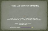 Ict4d and crowdsourcing