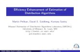 Efficiency Enhancement of Estimation of Distribution Algorithms