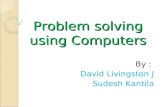 Problem solving using Computer