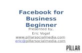 How to Use Facebook For Business - Beginner