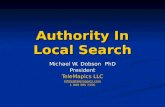 Authority In Local Search