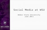Social Media Presentation Wsu