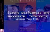 Lessons from PISA: Strong Preformers and Successful Reformers