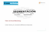 Carlos Herrera - Workshop Email Marketing - WebSeminar Madrid