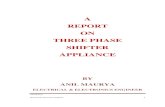 Three phase shifter appliance