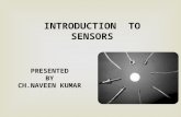 Introduction to sensors