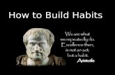 How to build successful habits