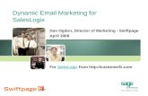 SalesLogix Dynamic Email Marketing