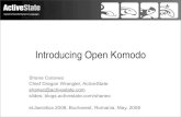 "Komodo - Why we chose to make our product open source" by Shane Caraveo @ eLiberatica 2008