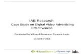 Digital Video Effectiveness Study