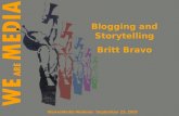 Blogging And Storytelling